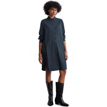 Hemdblusenkleid von Marc O'Polo, blau, Größe 38