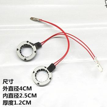 Cepillo de carbón para motor de lavadora rotativa, incluye bobina de medición de velocidad, 1 Uds
