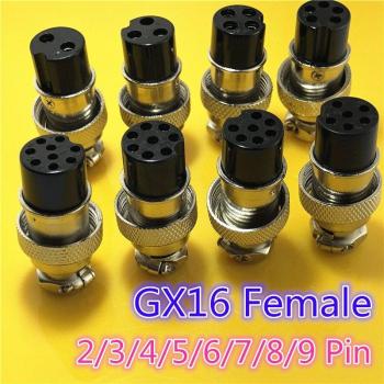 GX16 5 Pin Female Circular Connector Socket