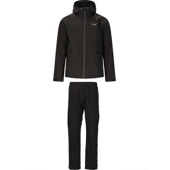 Wetterbericht „Gust“ Herren‑Jacke XXL Schwarz – wasserfestes Polyestermaterial