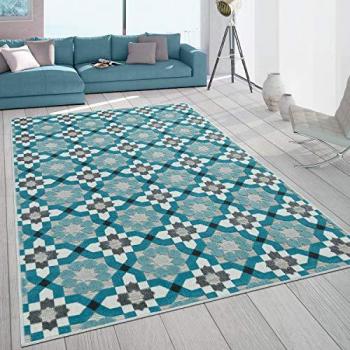 Paco Home Teppich »Charleroi 492«, rechteckig, 3 mm Höhe, 3D-Design, In