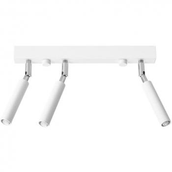 Sollux Eyetech Straight Bar Ceiling Light White G9