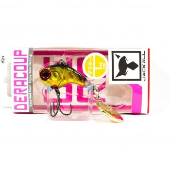 Nalucă Jackall 1 oz Spin Tail Sinking HL Deracoup Oro Nero