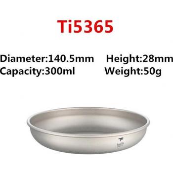 4-Piece Keith Titanium Picnic Dish Set