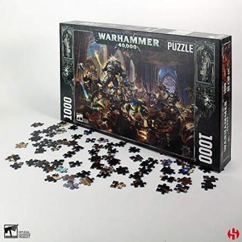 Warhammer 40K 1000 Teile Puzzle: Gulliman und die Schwarze Legion
