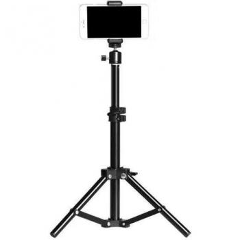 Lumière de studio LED 26CM/10 pouces avec trépied pour vidéos en direct