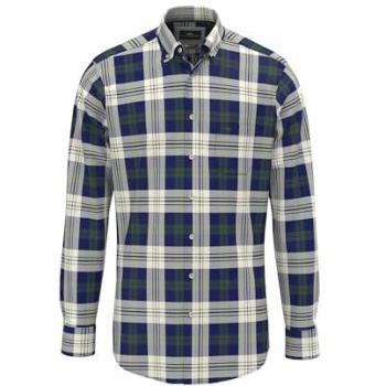 Fynch Hatton Men's Long Sleeve Shirt – Dark Leaf, 4XL, Item #15098830