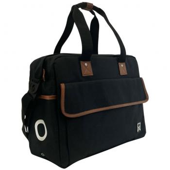 Willex Bolsa para ciclismo 19 L negra y marrón