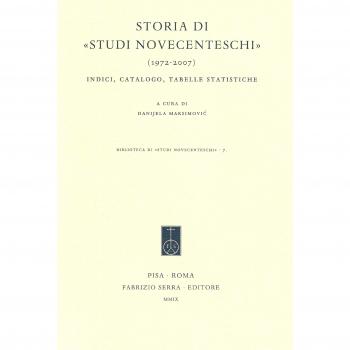 Storia di «Studi novecenteschi»