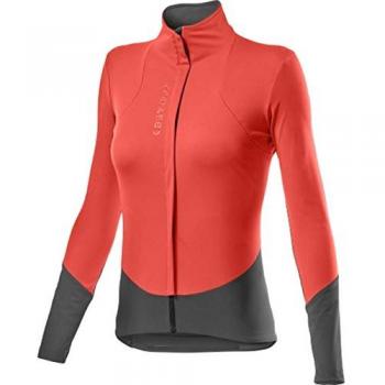 Castelli Beta RoS Rosso Corsa Jacke für Damen