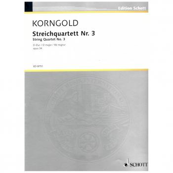 Partitions classique SCHOTT KORNGOLD ERICH WOLFGANG