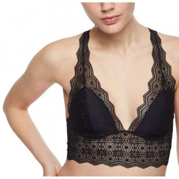 PASSIONATA Bustier gefüttert (ohne Bügel) Georgia (Schwarz) schwarz | S