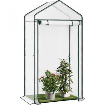 Serre de Jardin avec Porte Zippée WOLTU