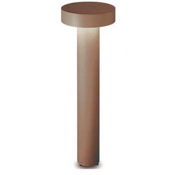 Netlighting Tesla 4 Light 60cm Outdoor Bollard Coffee IP44