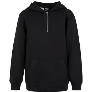 Felpa con Cappuccio Boxy Urban Classics Nera 146-152 cm