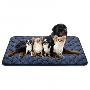 Lit Coussin Doux pour Chien, 140x100 cm, Gris
