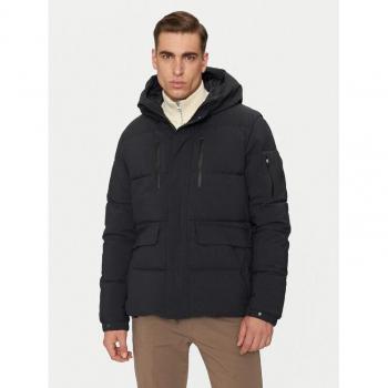 SAVE THE DUCK Herren Steppjacke Schwarz Unifarben XXL – Klassisch