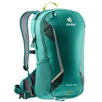 Sac à dos de vélo deuter Race Air, Mixte Adulte, Vert Alpin/Vert Forêt