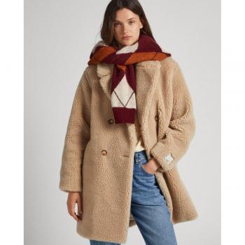 Abrigo de mujer Pepe Jeans Ruby en color beige