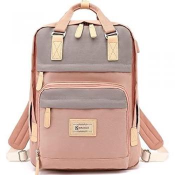 KeKour Lässiger Schulrucksack für Mädchen