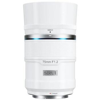 Sniper Series 75 mm f/1.2 AF Lens for Nikon Z Cameras – White, APS‑C, Z‑Mount (Zfc, Z8, Z9, Z5, Z6, Z7)
