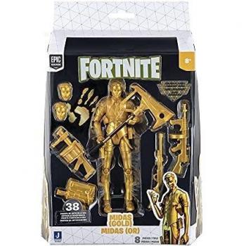 Figura Fortnite Legendary Midas Gold Toy Partner