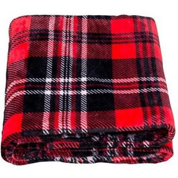 SOCHOW Soft Flannel Blanket for Bed and Couch 127cm x 150cm