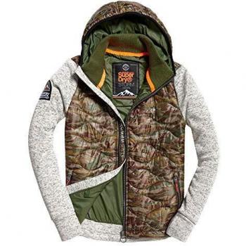 Storm Wave Hybrid Porridge Jacke – Herren, Superdry, XS