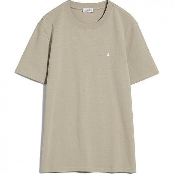 ARMEDANGELS Maarkos T-shirt van Biologisch Katoen Heren L Beige