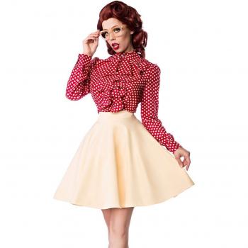 Belsira Tellerrock Creme XL – Pastellrosa