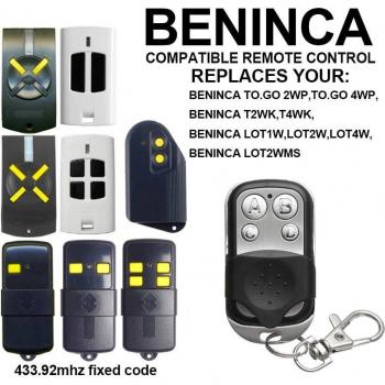 Bouton d'ouverture garage BENINCA TO.GO