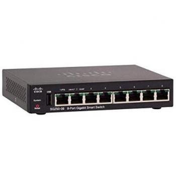 Cisco SG250-08 Smart Switch | 8 Gigabit Ethernet