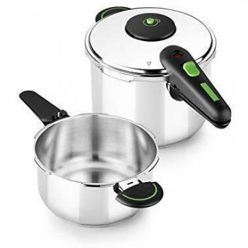Set de Ollas a Presión Monix Presto 4+6L