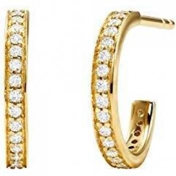 Michael Kors boucles d'oreilles 925 argent sterling doré Mercer Link MKC1177AN710