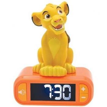 Lexibook Sveglia 3D Simba con effetti sonori