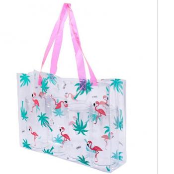 Sac épaule transparent pour chaussures et accessoires