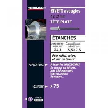 RIVETS ETANCHES 4,8X14 (50)