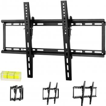 Support TV mural inclinable MOUNTY MY151, 0° à -15°, charge maxi 100kg, VESA 600x400 mm
