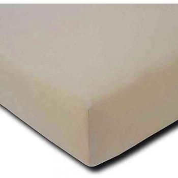 ESTELLA Spannbetttuch Feinjersey | Elfenbein | 100x200 cm | passend für Matratzen 90-100 cm