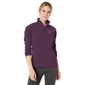 Helly Hansen W Daybreaker Fleece 1/2 Zip Chaqueta, Azul Oscuro, Grande