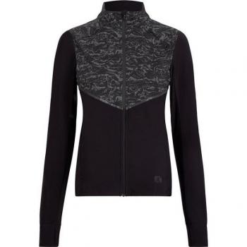 Baya Energetics Damen Laufjacke – AOP/Black/Anthracite, Größe XL