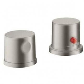 Axor Uno Mitigeur 2 Trous – Installation Hansgrohe pour jante de baignoire, thermostat, inox