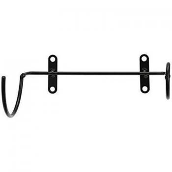 Black Wine Storage Rack for Home and Bar