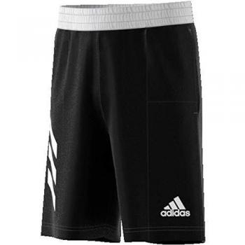 Schwarze Adidas Y SPT 3S Kinder-Sportshorts für Jungen (7‑8 Jahre)