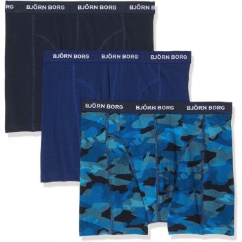 Bjorn Borg Camo Print Blue Mix Boxer Trunks for Men