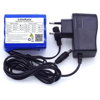 Pack Lithium 12,6 V 4400 mAh (18650) – Batterie + PCB Sécurité + Chargeur 1 A