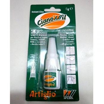 Adesivo Cianocrilato per Plastica e Ceramica Artiglio Cianowil 5g