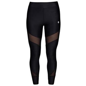 Morotai Zenja Feinstrick-Mesh Strumpfhose, Schwarze Edition, S