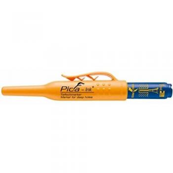 Stylo marqueur de trous profonds PICA 150/41/SB (Bleu)