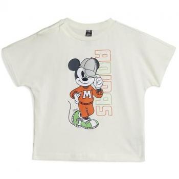 Adidas Disney Mickey Mouse Toddler Shirt – Off White, 3-4 Years